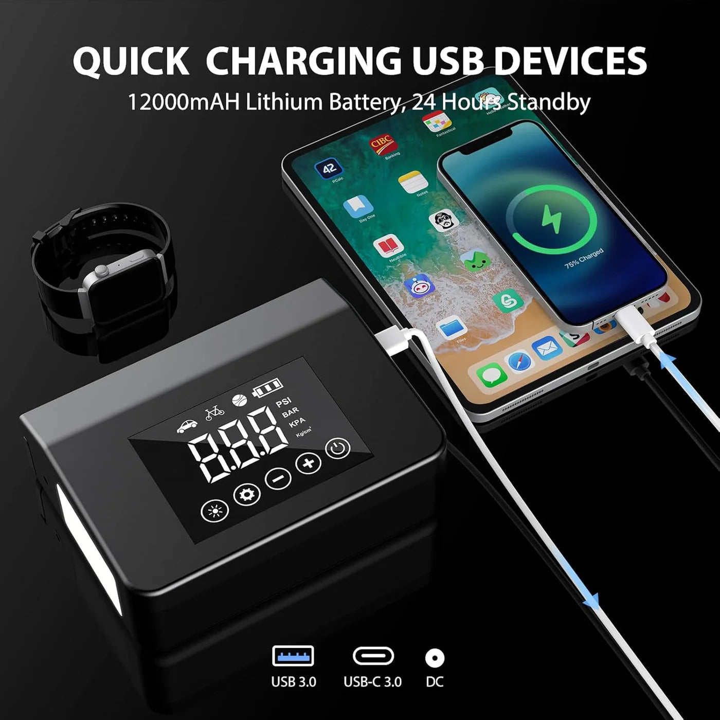 NEXUS™ 4-in-1 Jump Starter Kit