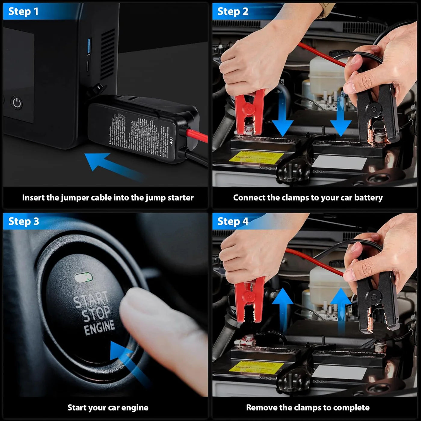 NEXUS™ 4-in-1 Jump Starter Kit