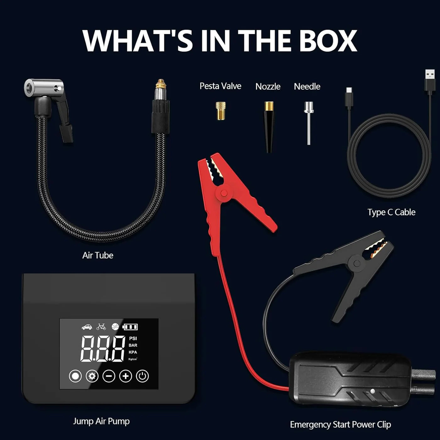 NEXUS™ 4-in-1 Jump Starter Kit